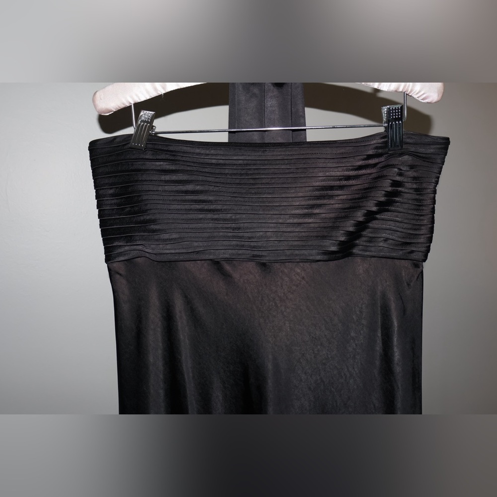 Runaway The Label Black Elsa Strapless Scarf Maxi Dress Women’s Size Medium - Picture 3 of 5